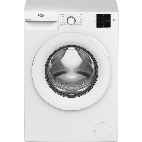 Beko Bm3wt3841w - Wasmachine - 8 Kg - 1400 Tpm - Steamcure - Energieklasse A | Nieuw (outlet)