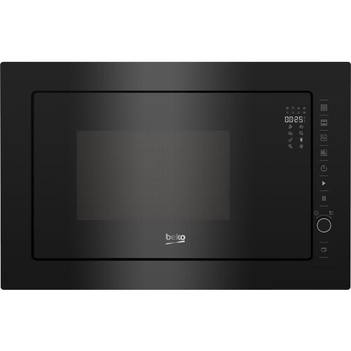 Beko Bmcb25433bg – Compacte Inbouw Combi-magnetron – 25l – 38 Cm Nis – Magnetron Grill & Hete Lucht – Zwart | Nieuw (outlet)