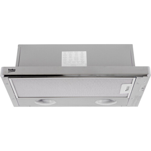 Beko CTB6407X - Vlakscherm Afzuigkap - 280 m³/u - 60 cm Tweedehands