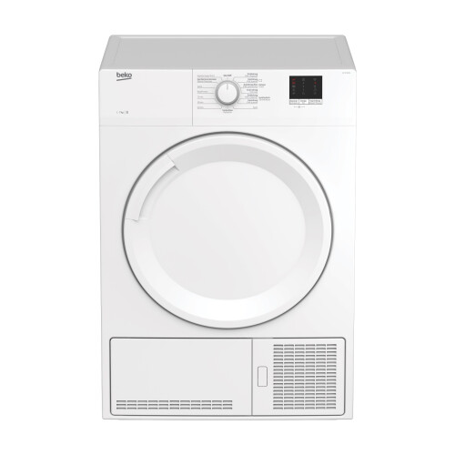 Beko Dc7230bx - Condensdroger - 7 Kg - 65 Db - Startuitstel - Energieklasse G | Tweedehands (Refurbished)