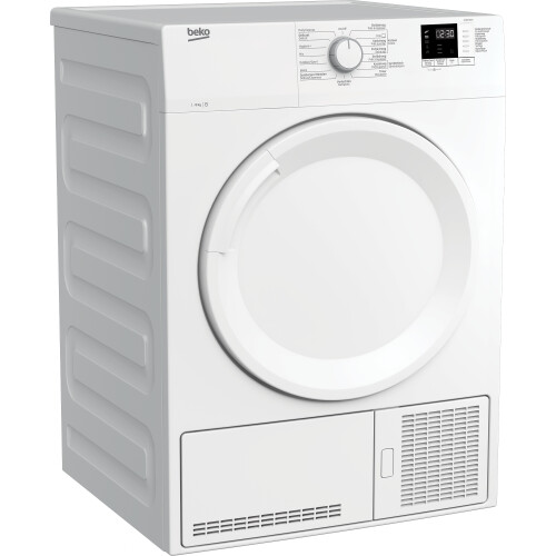 Beko Dc8230a1 – Condensdroger – 8 Kg – Gentlecare – Aquawave | Tweedehands (Refurbished)