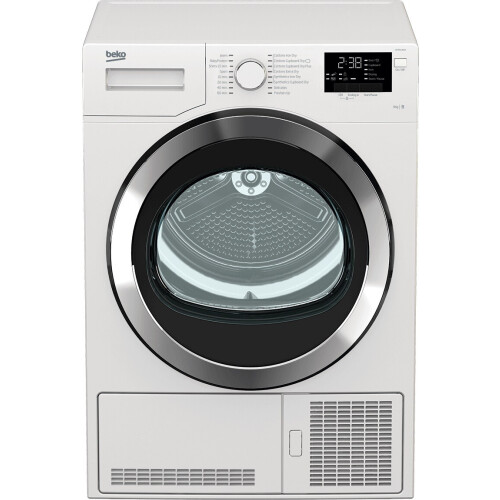 Beko Dcb93166w - Condensdroger - 9 Kg - Sensorgestuurd Drogen - 66 Db - Energieklasse B | Tweedehands (Refurbished)