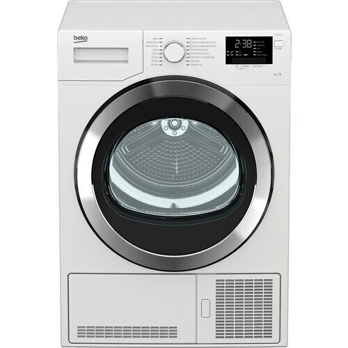 Beko Dcb93166w - Condensdroger - 9 Kg - Sensorgestuurd Drogen - 66 Db - Energieklasse B | Tweedehands (Refurbished)
