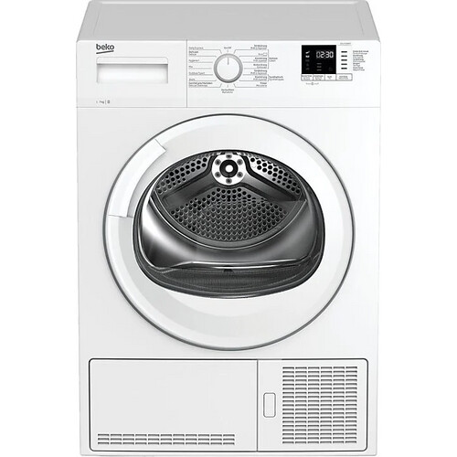 Beko Dcu7230bxt - Condensdroger - 7 Kg - 65 Db - Uitgestelde Start - Energieklasse B | Tweedehands (Refurbished) Tweedehands