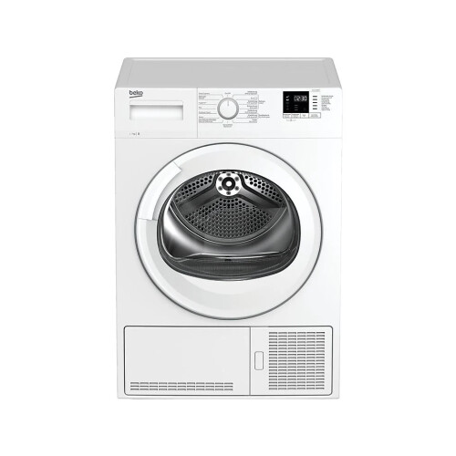 Beko Dcu7230bxt - Condensdroger - 7 Kg - 65 Db - Uitgestelde Start - Energieklasse B | Tweedehands (Refurbished)