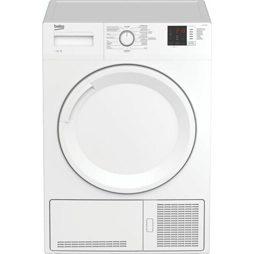 Beko Dcu7235bx - Condensdroger - 7 Kg - 65 Db - Uitgestelde Start | Tweedehands (Refurbished) Tweedehands
