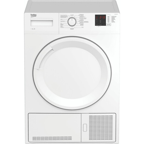Beko Dcu7235bx - Condensdroger - 7 Kg - 65 Db - Uitgestelde Start | Tweedehands (Refurbished)