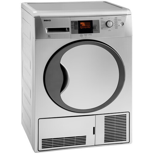 Beko Dcu7330xs - Condensdroger - 7 Kg - Energieklasse B - Zilver | Tweedehands (Refurbished)
