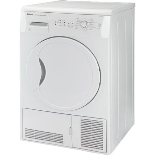 Beko Dcu8230 - Condensdroger - 8 Kg - Sensorgestuurd Drogen - 66 Db - Energieklasse B | Tweedehands (Refurbished) Tweedehands