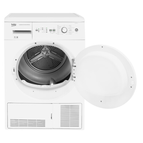 Beko Dcur701w - Condensdroger - 7 Kg - 66 Db - Startuitstel | Tweedehands (Refurbished)