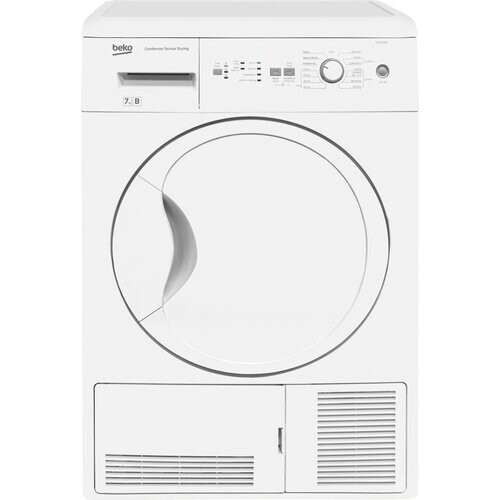 Beko Dcur701w - Condensdroger - 7 Kg - 66 Db - Startuitstel | Tweedehands (Refurbished) Tweedehands