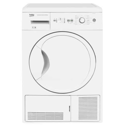 Beko Dcur701w - Condensdroger - 7 Kg - 66 Db - Startuitstel | Tweedehands (Refurbished)