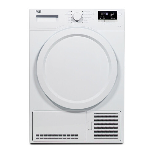 Beko Dcx83100w - Condensdroger - 8 Kg - Sensor Drying - 66 Db - Energieklasse B | Tweedehands (Refurbished)