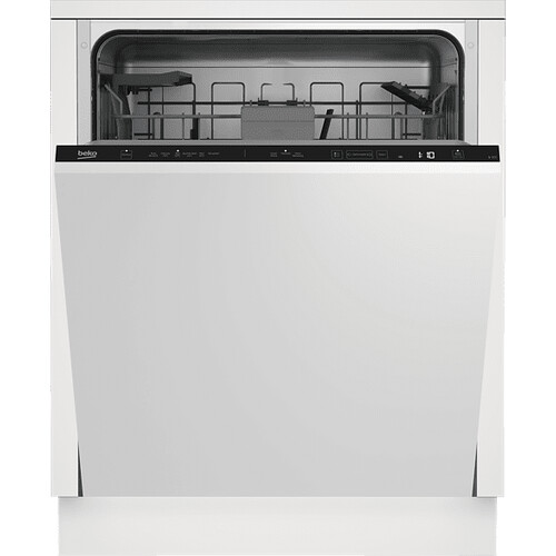 Beko Din2643m0 - Inbouw Vaatwasser - 60 Cm - 14 Couverts - 48 Db - Energieklasse D | Tweedehands (Refurbished) Tweedehands