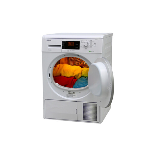 Beko Dpu7380x - Warmtepompdroger - 7 Kg - 66 Db - Energieklasse A++ | Tweedehands (Refurbished)