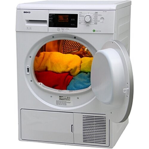 Beko Dpu7380x - Warmtepompdroger - 7 Kg - 66 Db - Energieklasse A++ | Tweedehands (Refurbished) Tweedehands