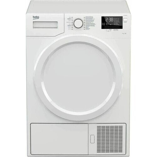 Beko Ds7333pxo - Warmtepompdroger - 7 Kg - 65 Db - Energieklasse A+ | Tweedehands (Refurbished) Tweedehands