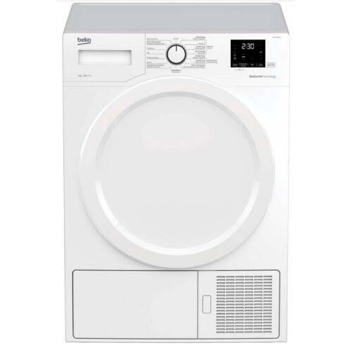 Beko Ds7436px0 - Warmtepompdroger - 7 Kg - 65 Db - Energieklasse A+++ - Wit | Tweedehands (Refurbished)