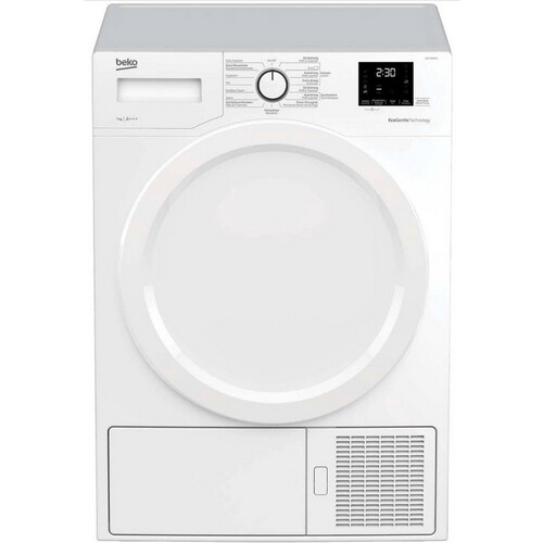 Beko Ds7436px0 - Warmtepompdroger - 7 Kg - 65 Db - Energieklasse A+++ - Wit | Tweedehands (Refurbished) Tweedehands