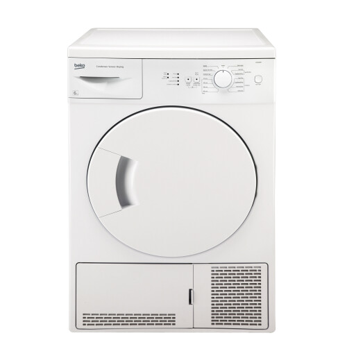 Beko Dsc64w - Condensdroger - 6 Kg - Sensordroging - 66 Db - Energieklasse C | Tweedehands (Refurbished)