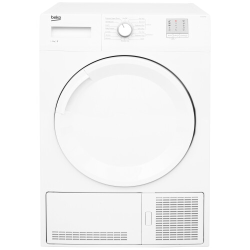 Beko Dtgc8001rw - Condensdroger - 8 Kg - Sensordrying - 66 Db - Energieklasse B | Tweedehands (Refurbished)