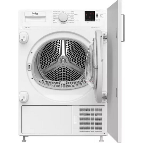 Beko Dtikp81131w - Inbouw Warmtepompdroger - 8 Kg - 64 Db - Energieklasse A++ | Nieuw (outlet) Tweedehands