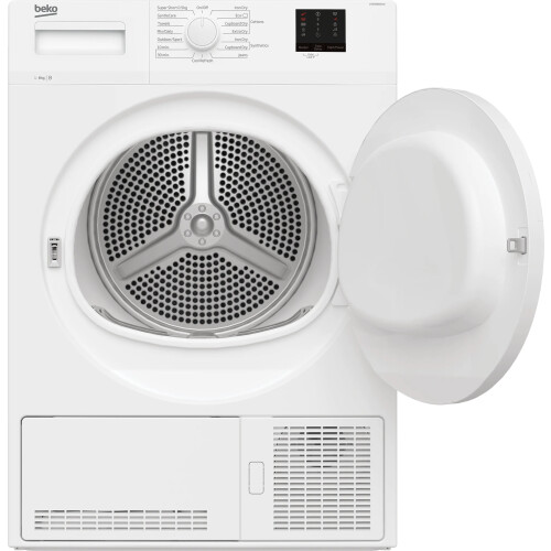 Beko Dtkce80021w - Condensdroger - 8 Kg - Sensor Drying - 66 Db - Energieklasse B | Nieuw (outlet)