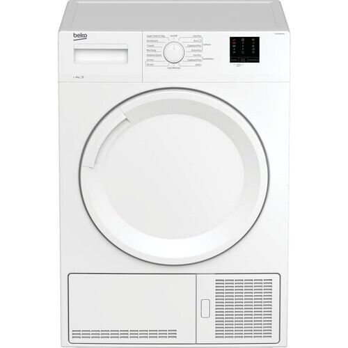 Beko Dtkce80021w Condensdroger 8kg | Tweedehands (Refurbished) Tweedehands