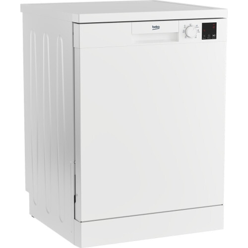 Beko Dvn06430w Vrijstaande Vaatwasser - Glass Care Quik & Shine - 14 Couverts 60cm - Wit | Nieuw (outlet)