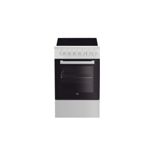 Beko Fsm57100gw - Keramisch Fornuis - 50 Cm Breed - Heteluchtfunctie | Nieuw (outlet)
