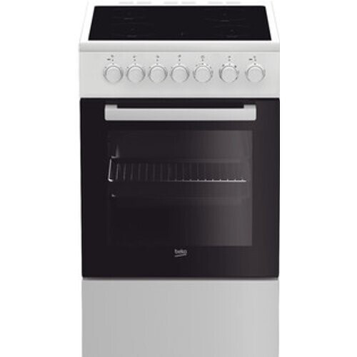 Beko Fsm57100gw - Keramisch Fornuis - 50 Cm Breed - Heteluchtfunctie | Nieuw (outlet) Tweedehands