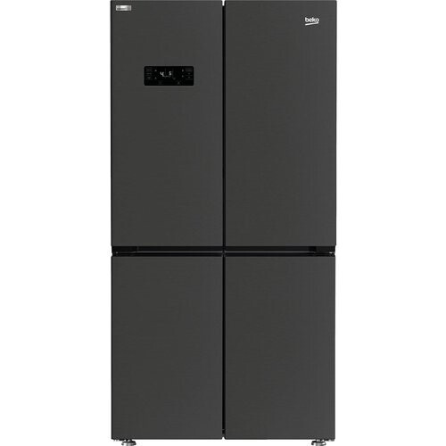 Beko Gne446224dvpz - Amerikaanse Koelkast - 182 Cm - 572l - No Frost - Zwart Rvs | Nieuw (outlet) Tweedehands