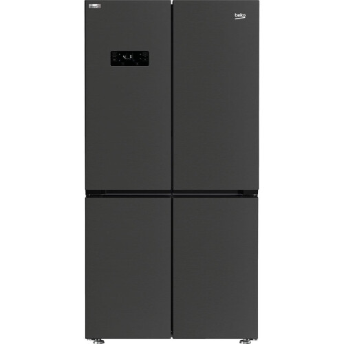 Beko Gne446224dvpz - Amerikaanse Koelkast - 182 Cm - 572l - No Frost - Zwart Rvs | Nieuw (outlet)