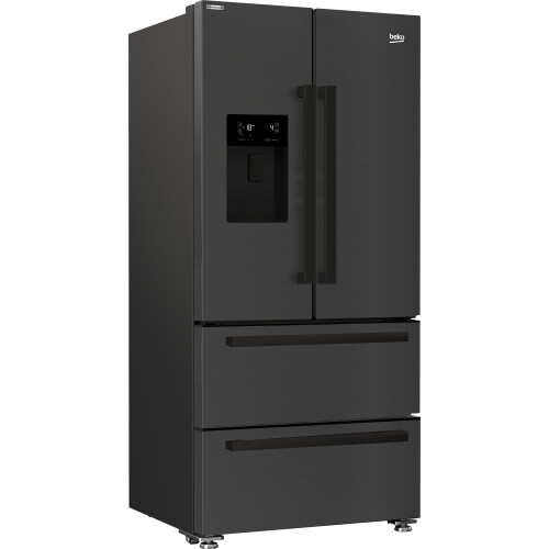 Beko Gne460520dvpz - Amerikaanse Koelkast - 182.5 Cm - 539l - No Frost - Zwart | Nieuw (outlet)