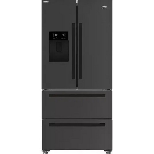 Beko Gne460520dvpz - Amerikaanse Koelkast - 182.5 Cm - 539l - No Frost - Zwart | Nieuw (outlet) Tweedehands
