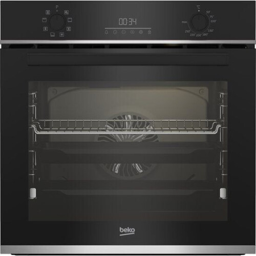 Beko b300 BBIR13300XC - Elektrische oven 72 l - Zelfreinigend - Zwart Roestvrijstaal Tweedehands
