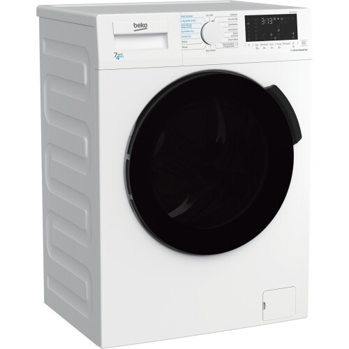 Beko Wdl742431w - Was-droogcombinatie - 7 Kg Wassen - 4 Kg Drogen - 1200 Tpm - Koolborstelloos - Energieklasse E | Tweedehands (Refurbished)