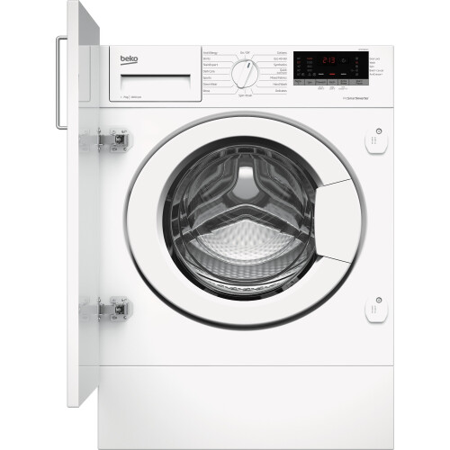 Beko Wtik76151f - Inbouwwasmachine - 7 Kg - 1600 Tpm - Koolborstelloos - Energieklasse C | Nieuw (outlet)