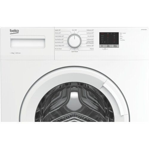 Beko Wtk62051w - Wasmachine - 6 Kg - 1200 Tpm - Energieklasse E | Nieuw (outlet)