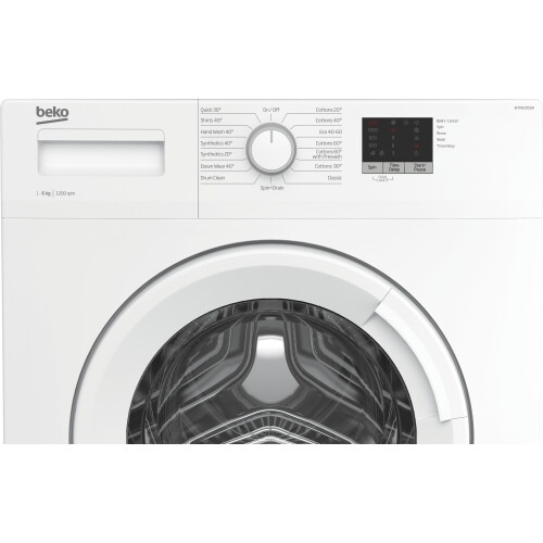 Beko Wtk62051w - Wasmachine - 6 Kg - 1200 Tpm - Energieklasse E | Tweedehands (Refurbished)
