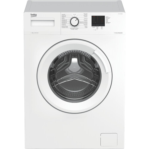 Beko Wtv77111bw01 - Wasmachine - 7 Kg - 1400 Tpm - Energieklasse D | Tweedehands (Refurbished) Tweedehands