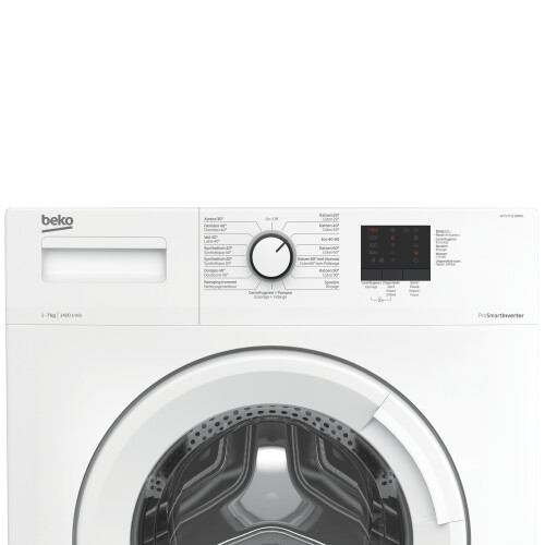Beko Wtv77111bw01 - Wasmachine - 7 Kg - 1400 Tpm - Energieklasse D | Tweedehands (Refurbished)