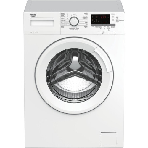Beko Wtv7712bls1 - Wasmachine - 7 Kg - 1400 Tpm - Steamcure - Energieklasse D | Tweedehands (Refurbished)
