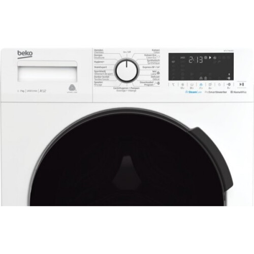 Beko Wtv7740bsc1 - Wasmachine - 7 Kg - 1400 Tpm - Steamwash - Energieklasse D | Tweedehands (Refurbished)