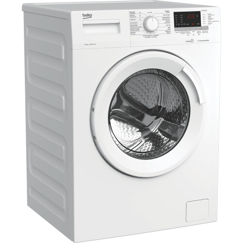 Beko Wtv8712blw1 - Wasmachine - 8 Kg - 1400 Tpm - Steamwash - Energieklasse C - Wit | Tweedehands (Refurbished)