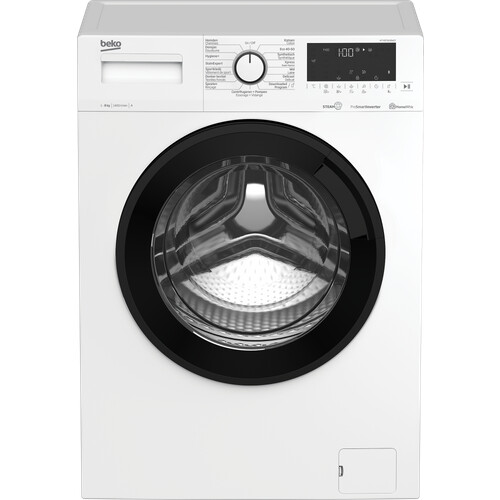 Beko Wtv8716xbwst - Wasmachine - 8 Kg - 1400 Tpm - Steamcure - Energieklasse A | Tweedehands (Refurbished) Tweedehands