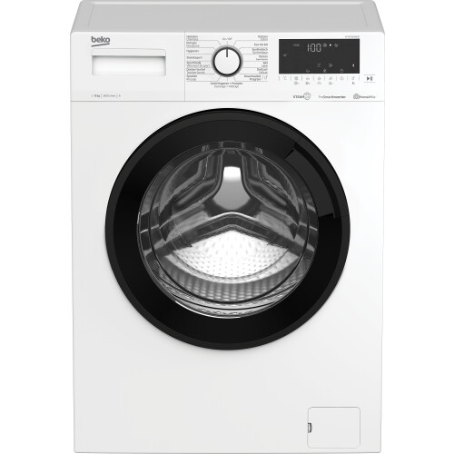 Beko Wtv8716xbwst - Wasmachine - 8 Kg - 1400 Tpm - Steamcure - Energieklasse A | Tweedehands (Refurbished)
