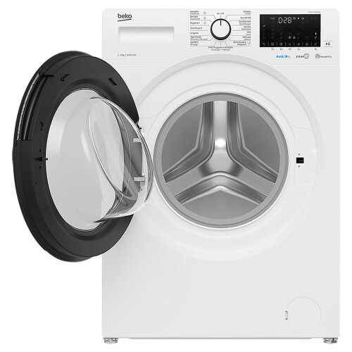 Beko Wtv8741bscdos1 - Wasmachine - 8 Kg - 1400 Tpm - Autodose & Steamcure - Energieklasse C | Tweedehands (Refurbished)