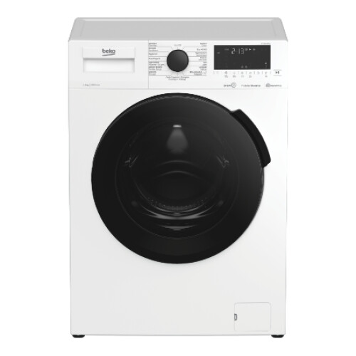 Beko WTV8814MMC1 - Wasmachine - 8 kg - 1400 tpm - ProSmart Inverter&SteamCure - Wit Tweedehands