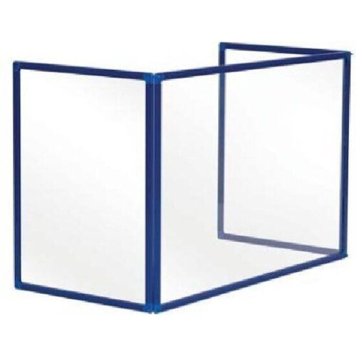 Bi-Office - Bureauscherm - 900x600 mm + 2 x 450x600 mm Tweedehands